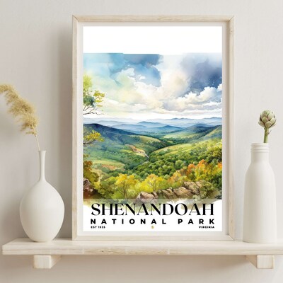 Shenandoah National Park Poster, Travel Art, Office Poster, Home Decor | S4 - image6